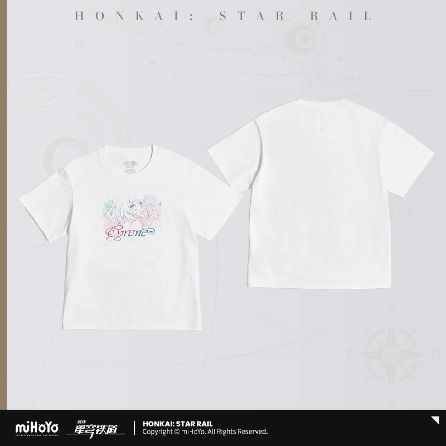 [OFFICIAL] Honkai Star Rail Memories With You Series T-Shirt - Teyvat Tavern - Genshin Impact & Honkai Star Rail & 3Z Merch