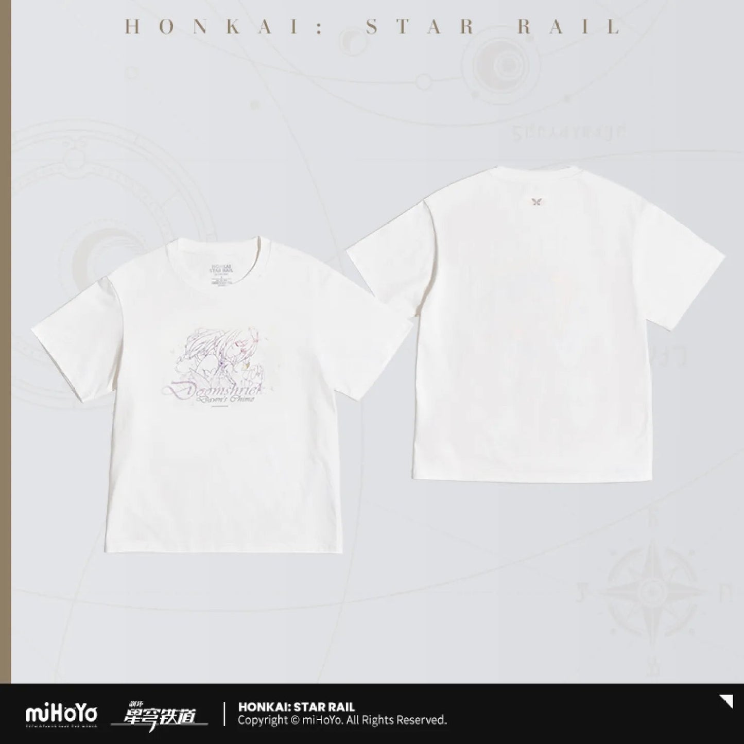 [OFFICIAL] Honkai Star Rail Memories With You Series T-Shirt - Teyvat Tavern - Genshin Impact & Honkai Star Rail & 3Z Merch