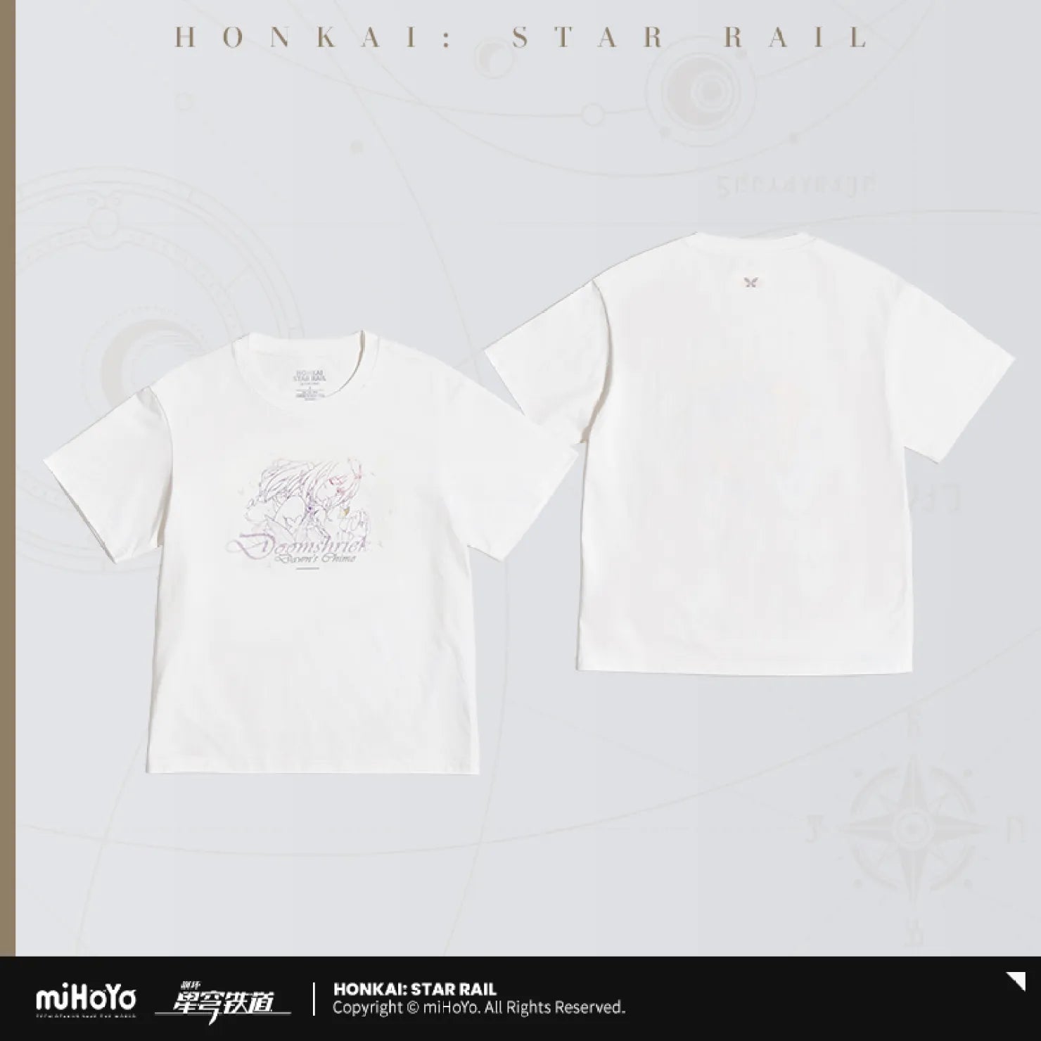 [OFFICIAL] Honkai Star Rail Memories With You Series T-Shirt - Teyvat Tavern - Genshin Impact & Honkai Star Rail & 3Z Merch