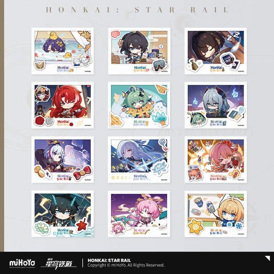 [OFFICIAL] Honkai Star Rail Pom-Pom Photo Album Series Polaroid‑Style Photo Blind Box Vol.2 - Teyvat Tavern - Genshin Impact & Honkai Star Rail & 3Z Merch