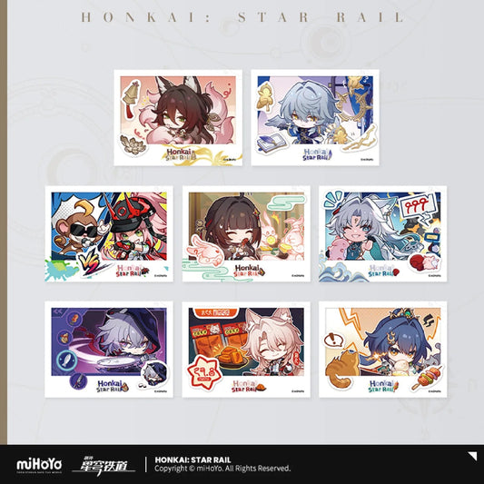 [OFFICIAL] Honkai Star Rail Pom-Pom Photo Album Series Polaroid‑Style Photo Blind Box Vol.4 - Teyvat Tavern - Genshin Impact & Honkai Star Rail & 3Z Merch