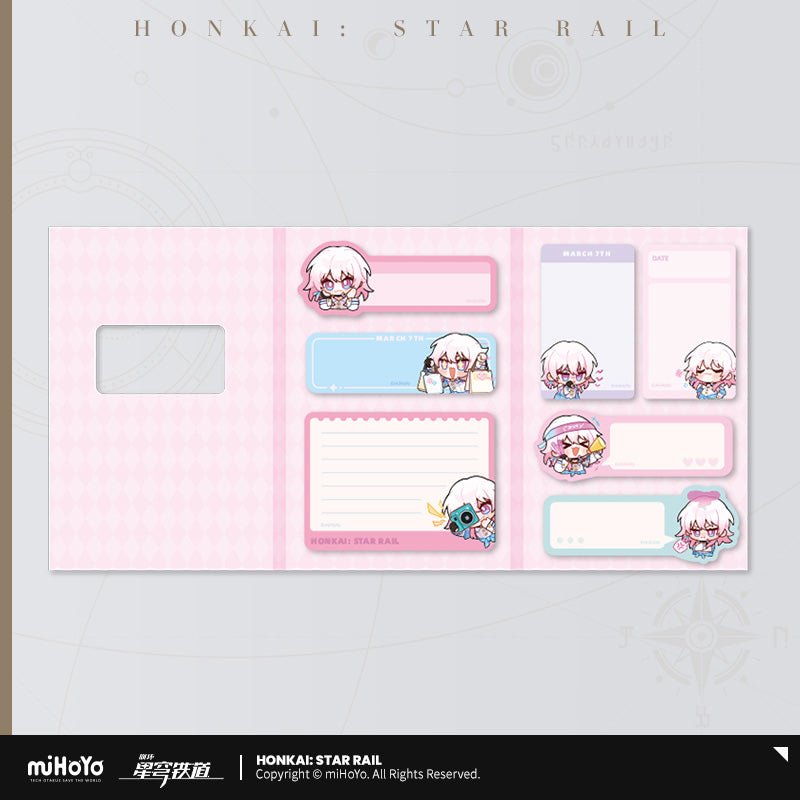 [OFFICIAL] Honkai Star Rail Pom - Pom's Exhibition Hall Sticky Notes - Teyvat Tavern - Genshin Impact & Honkai Star Rail & 3Z Merch