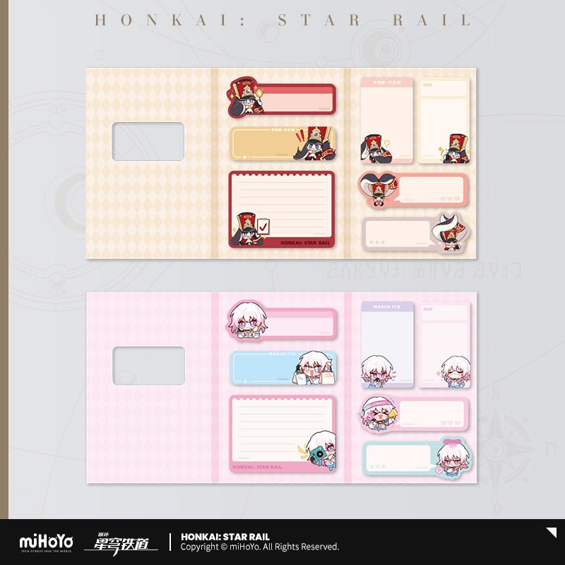 [OFFICIAL] Honkai Star Rail Pom - Pom's Exhibition Hall Sticky Notes - Teyvat Tavern - Genshin Impact & Honkai Star Rail & 3Z Merch