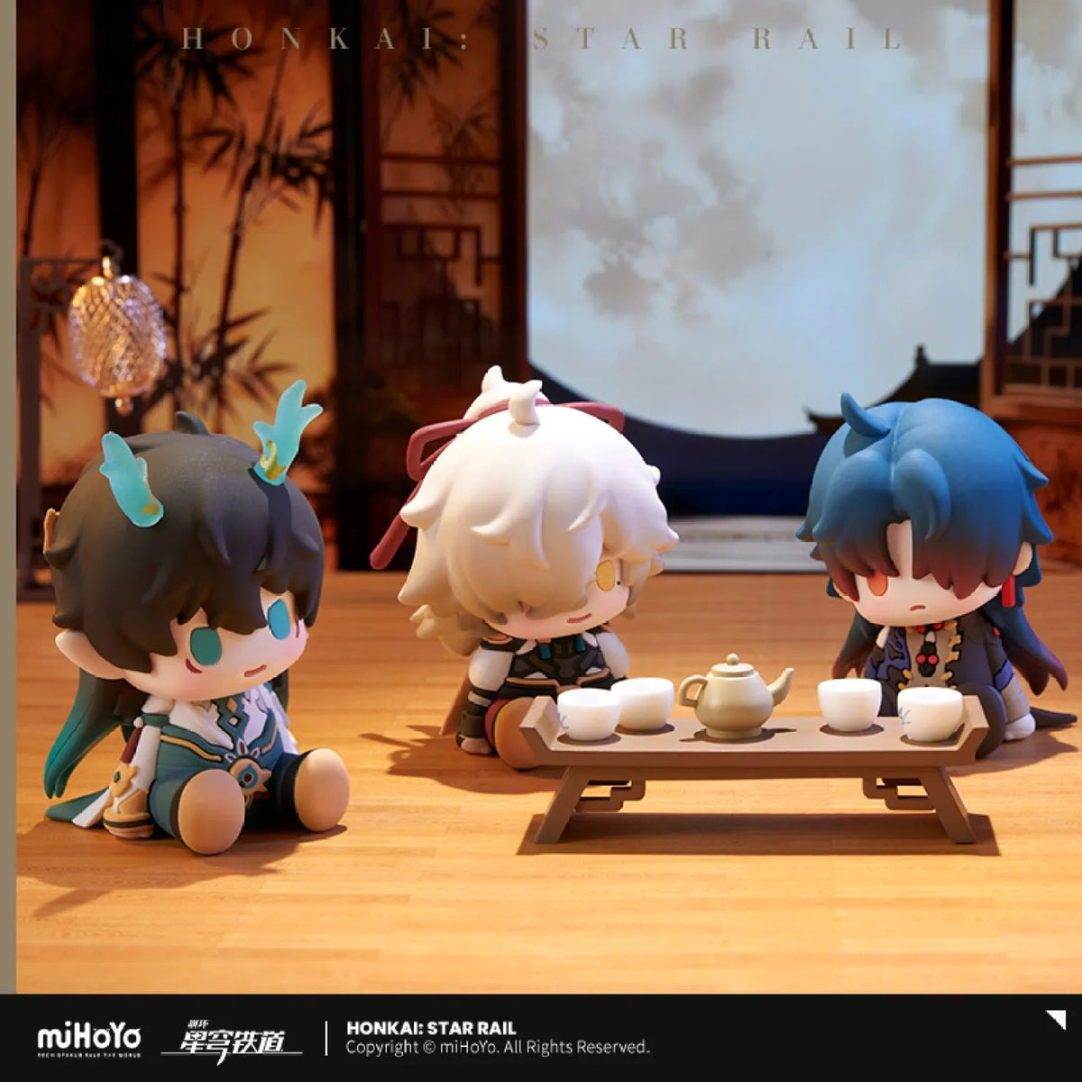 [OFFICIAL] Honkai Star Rail POTEPOTTE-R Series Resin Sitting Figure Blind Box Vol.1 - Teyvat Tavern - Genshin Impact & Honkai Star Rail & 3Z Merch