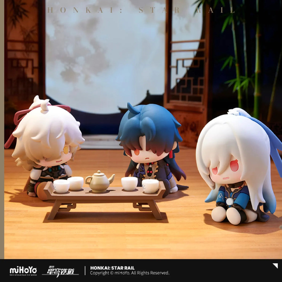 [OFFICIAL] Honkai Star Rail POTEPOTTE-R Series Resin Sitting Figure Blind Box Vol.1 - Teyvat Tavern - Genshin Impact & Honkai Star Rail & 3Z Merch
