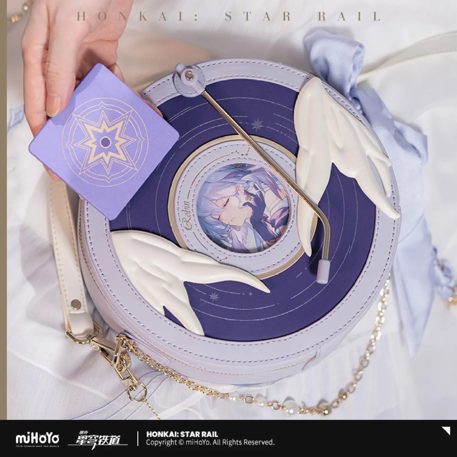 [OFFICIAL] Honkai Star Rail Robin Impression Accessories - Shoulder Bag - Teyvat Tavern - Genshin Impact & Honkai Star Rail & 3Z Merch