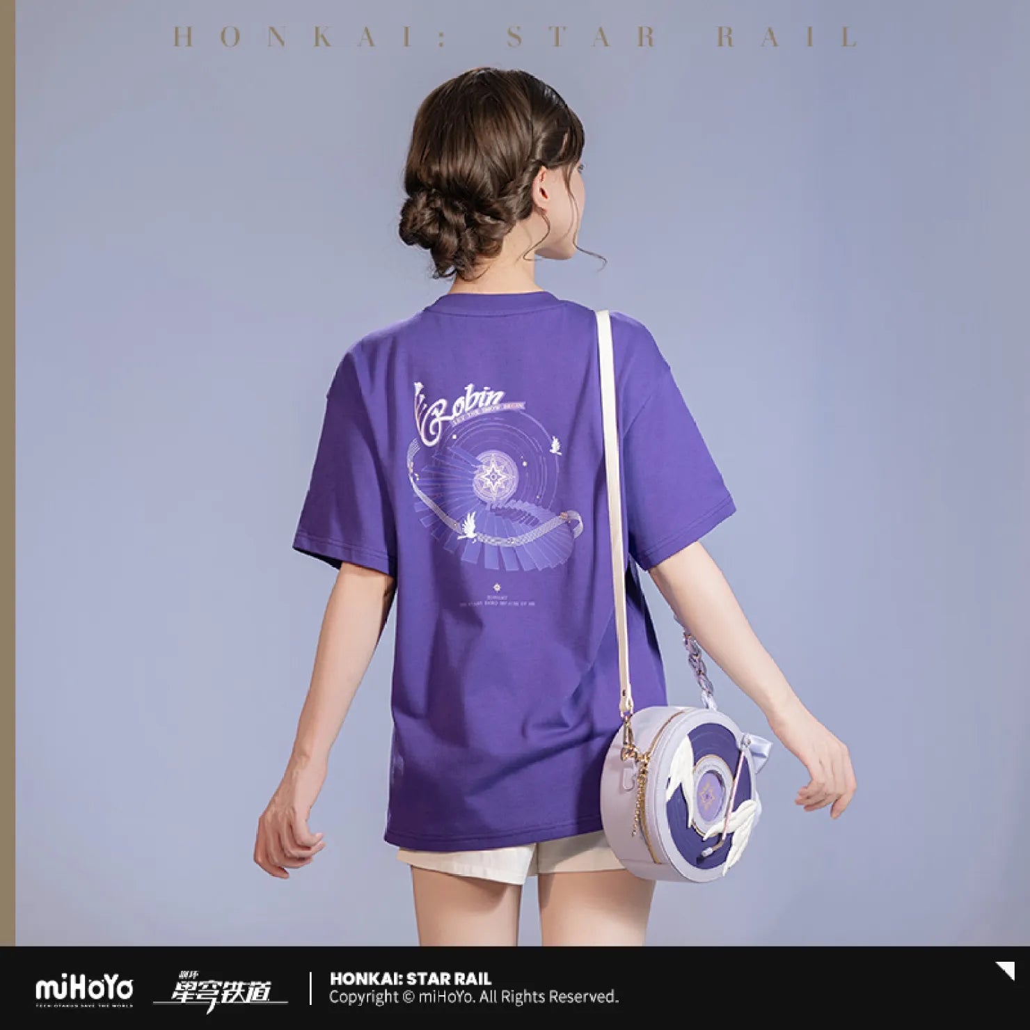 [OFFICIAL] Honkai Star Rail Robin Impression Clothes - T Shirt - Teyvat Tavern - Genshin Impact & Honkai Star Rail & 3Z Merch