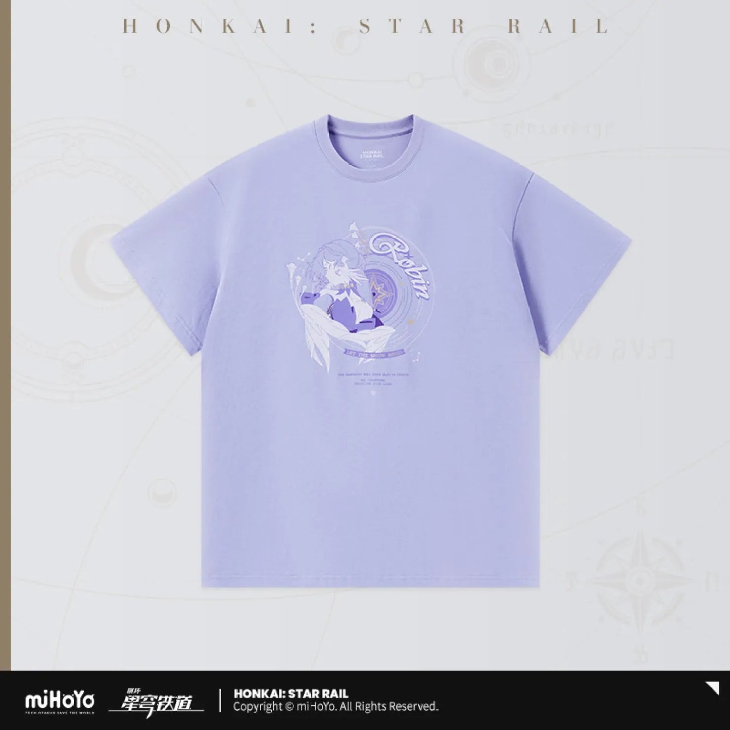 [OFFICIAL] Honkai Star Rail Robin Impression Clothes - T Shirt - Teyvat Tavern - Genshin Impact & Honkai Star Rail & 3Z Merch