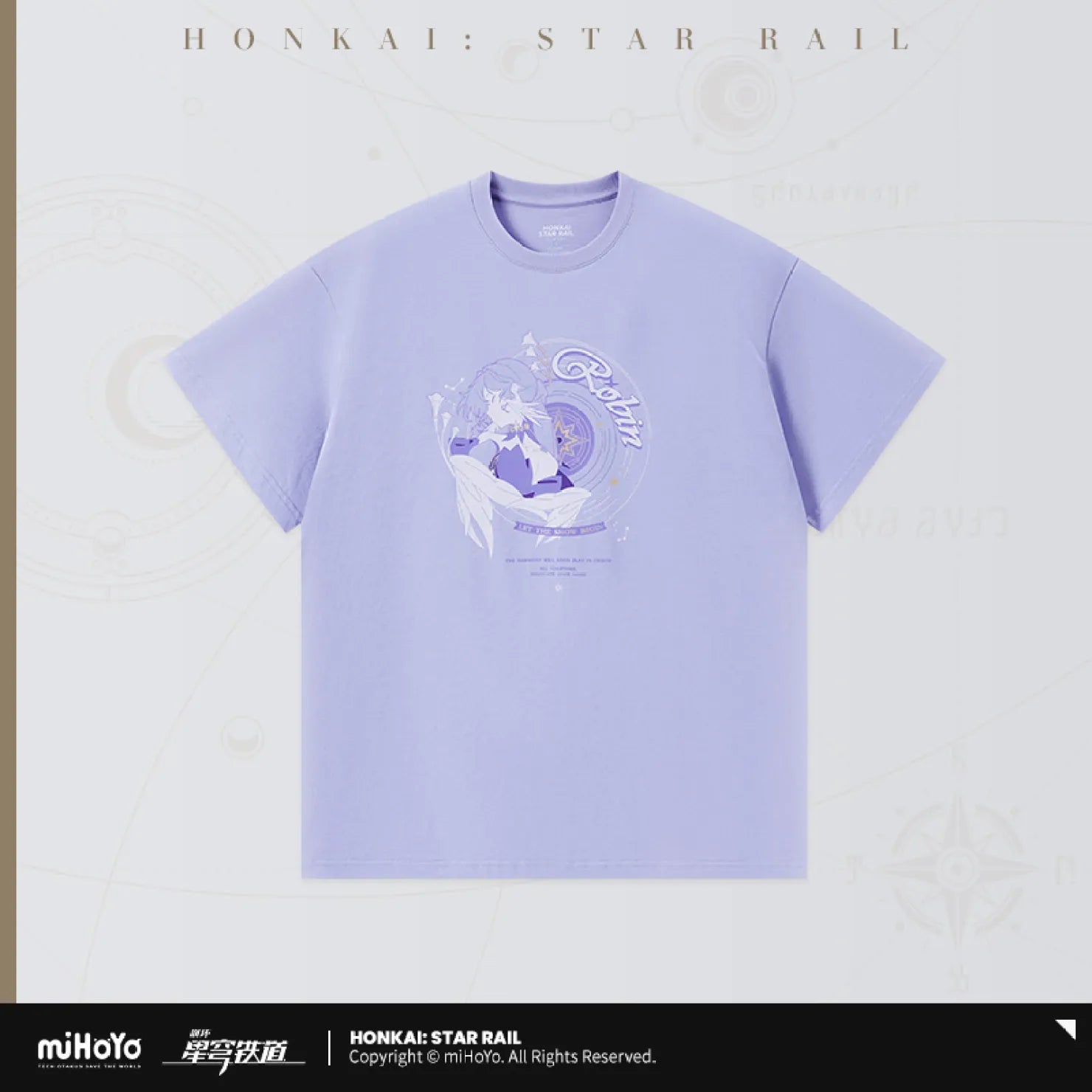 [OFFICIAL] Honkai Star Rail Robin Impression Clothes - T Shirt - Teyvat Tavern - Genshin Impact & Honkai Star Rail & 3Z Merch
