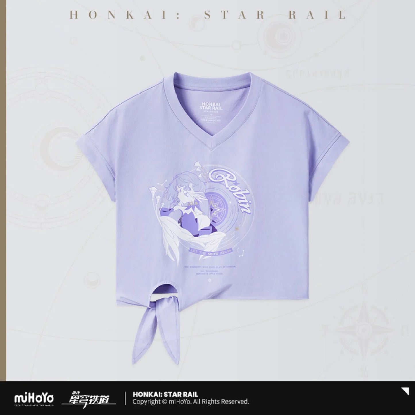 [OFFICIAL] Honkai Star Rail Robin Impression Clothes - T Shirt - Teyvat Tavern - Genshin Impact & Honkai Star Rail & 3Z Merch