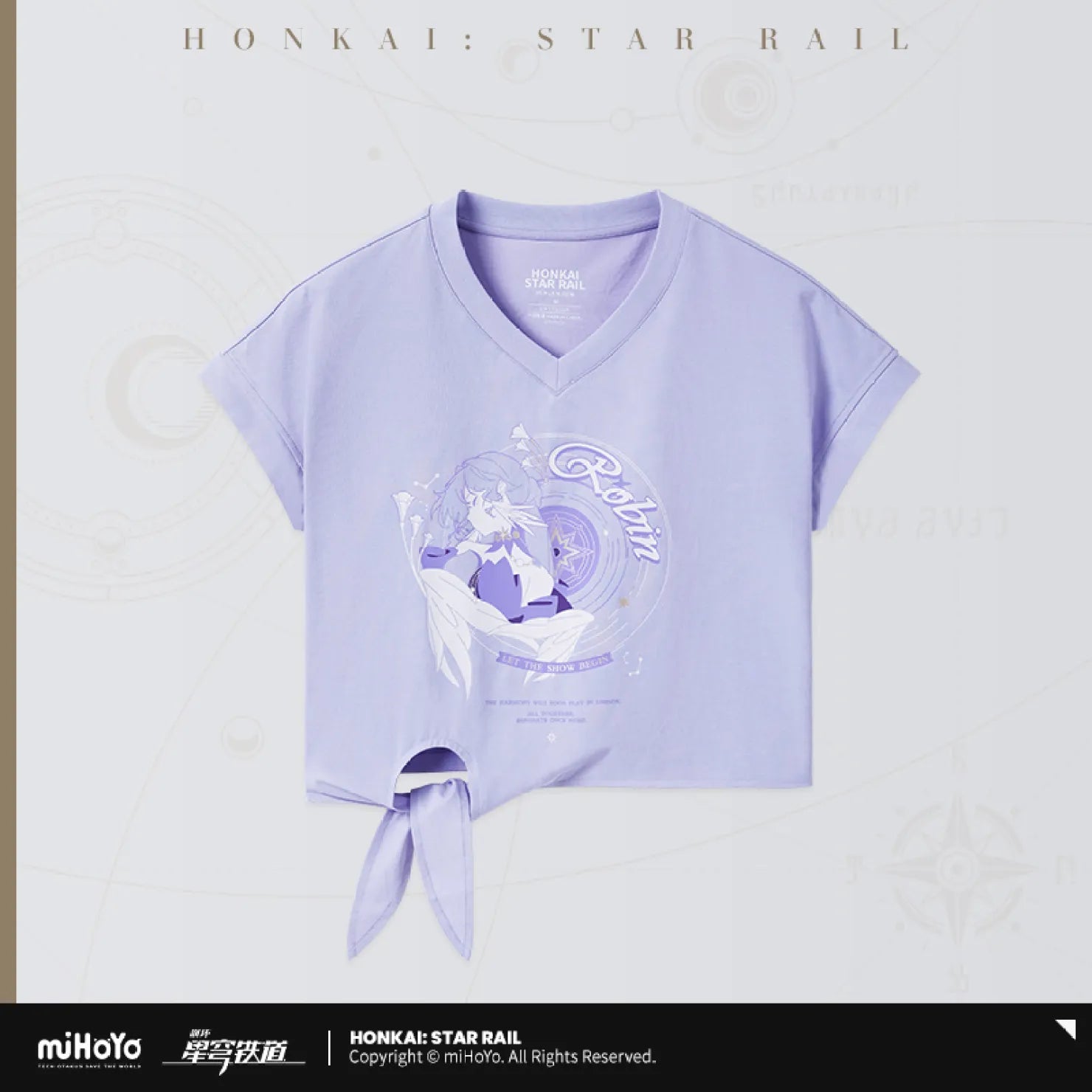 [OFFICIAL] Honkai Star Rail Robin Impression Clothes - T Shirt - Teyvat Tavern - Genshin Impact & Honkai Star Rail & 3Z Merch