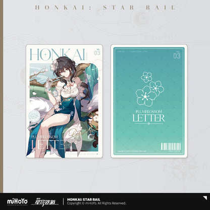 [OFFICIAL] Honkai Star Rail Ruan Mei Plum Blossom Letter Series Merch - Teyvat Tavern - Genshin Impact & Honkai Star Rail & 3Z Merch