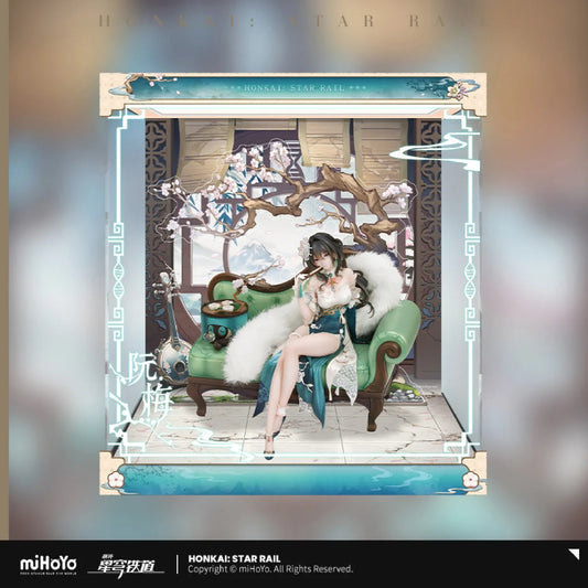 [OFFICIAL] Honkai Star Rail Ruan Mei Plumblossom Letter Ver. 1/7 Scale Figure Display Case - Teyvat Tavern - Genshin Impact & Honkai Star Rail & 3Z Merch