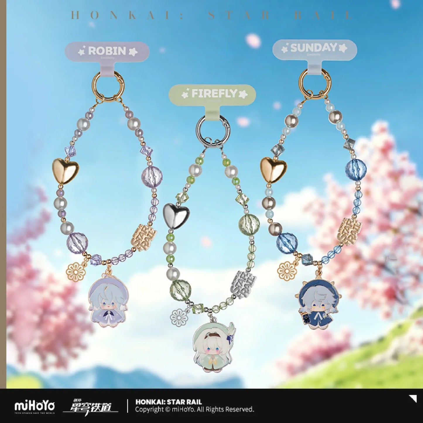[OFFICIAL] Honkai Star Rail Seasonal Doll Series Phone Lanyard Blind Box Vol.1 - Teyvat Tavern - Genshin Impact & Honkai Star Rail & 3Z Merch