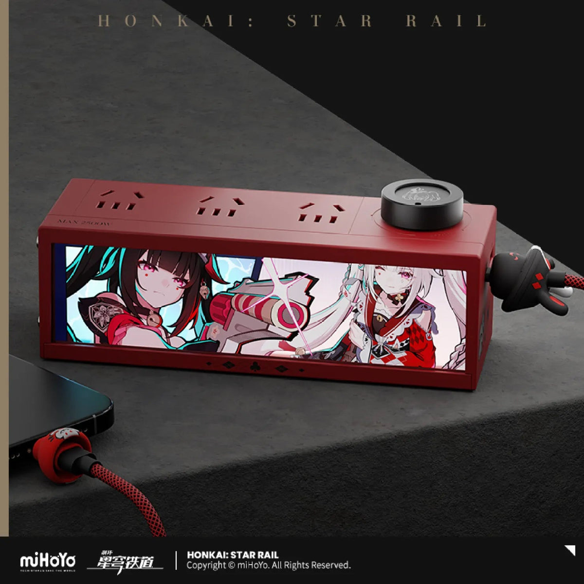 [OFFICIAL] Honkai Star Rail Sparkle & Sparxie 36W Desktop Socket - Teyvat Tavern - Genshin Impact & Honkai Star Rail & 3Z Merch