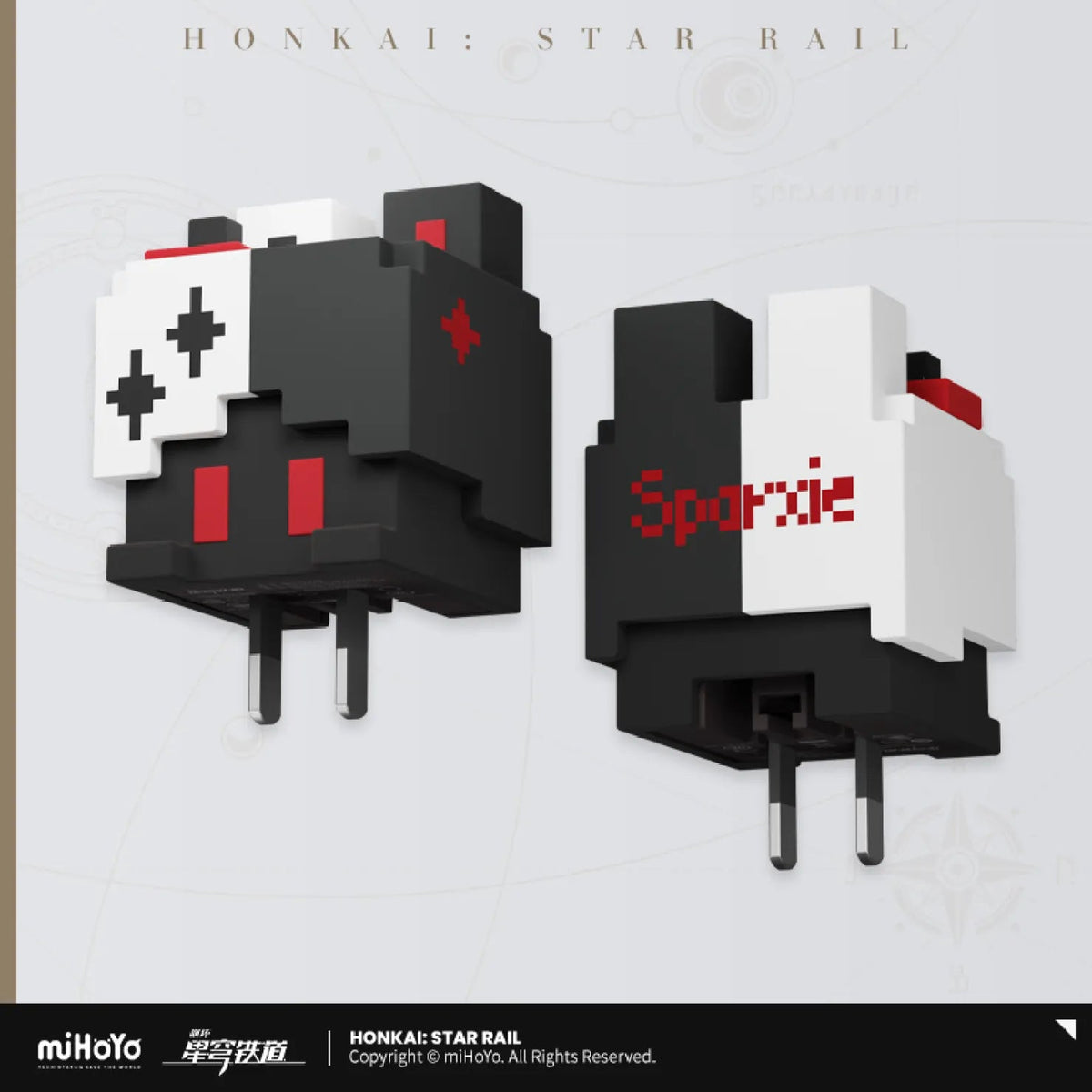 [OFFICIAL] Honkai Star Rail Sparkle & Sparxie Charger Sleeve - Teyvat Tavern - Genshin Impact & Honkai Star Rail & 3Z Merch