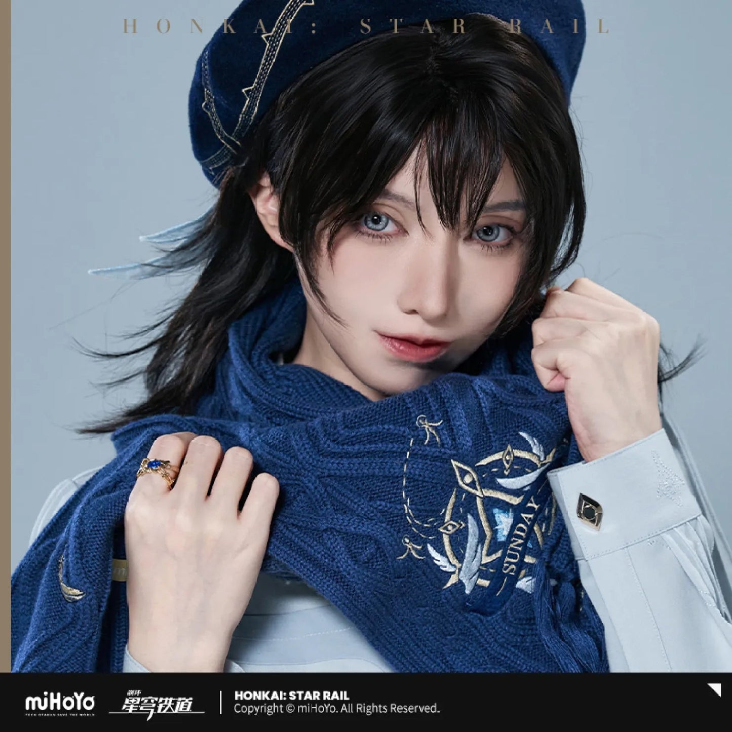 [OFFICIAL] Honkai Star Rail Sunday Impression Accessories - Scarf - Teyvat Tavern - Genshin Impact & Honkai Star Rail & 3Z Merch