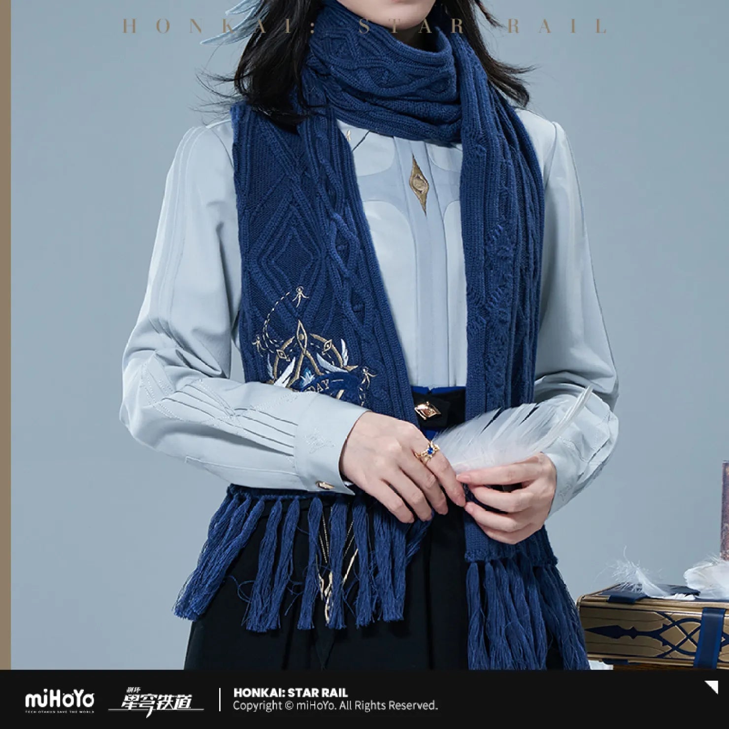 [OFFICIAL] Honkai Star Rail Sunday Impression Accessories - Scarf - Teyvat Tavern - Genshin Impact & Honkai Star Rail & 3Z Merch