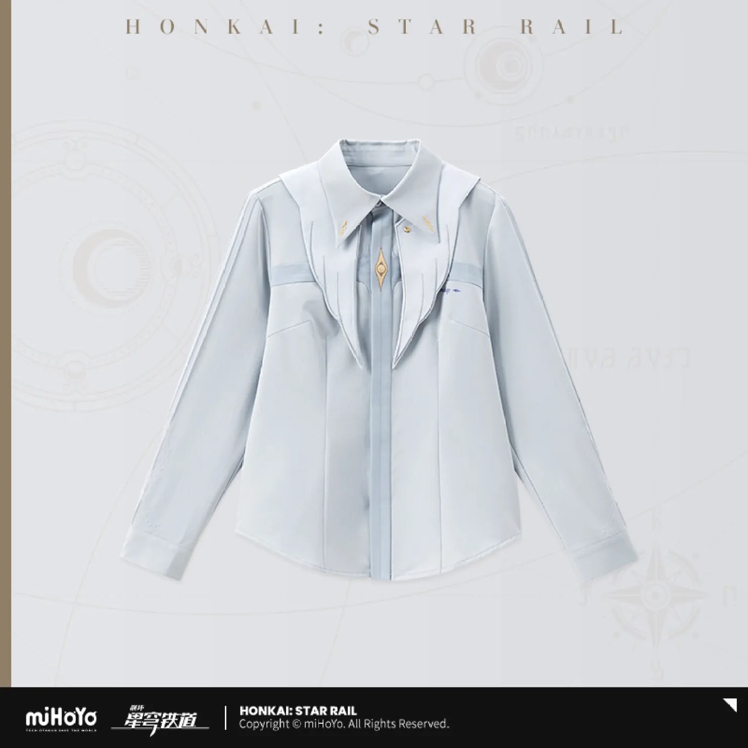 [OFFICIAL] Honkai Star Rail Sunday Impression Clothes - Shirt - Teyvat Tavern - Genshin Impact & Honkai Star Rail & 3Z Merch