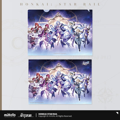 [OFFICIAL] Honkai Star Rail Theme Series Folder Poster Set - Teyvat Tavern - Genshin Impact & Honkai Star Rail & 3Z Merch