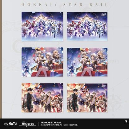 [OFFICIAL] Honkai Star Rail Theme Series Folder Poster Set - Teyvat Tavern - Genshin Impact & Honkai Star Rail & 3Z Merch