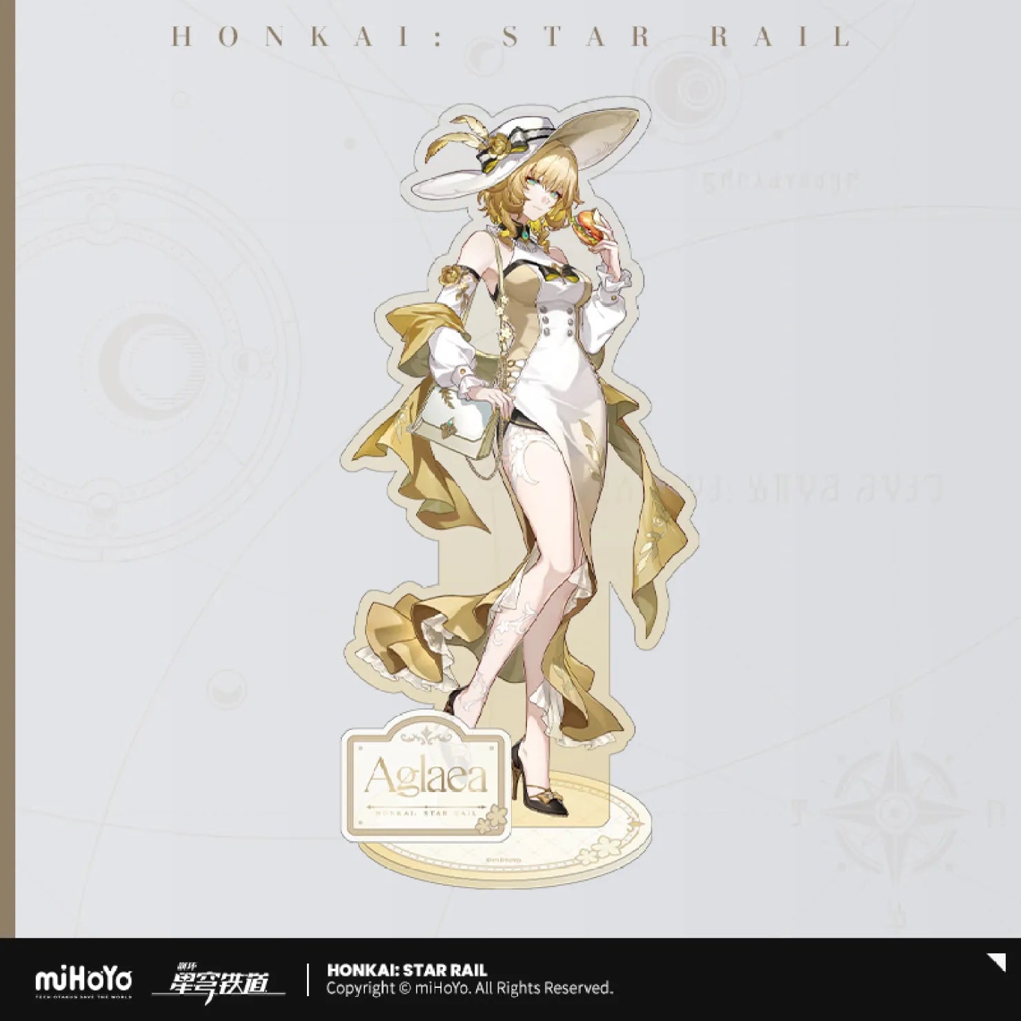 Honkai Star Rail Train Journey Series Merch - Aglaea and Tribios