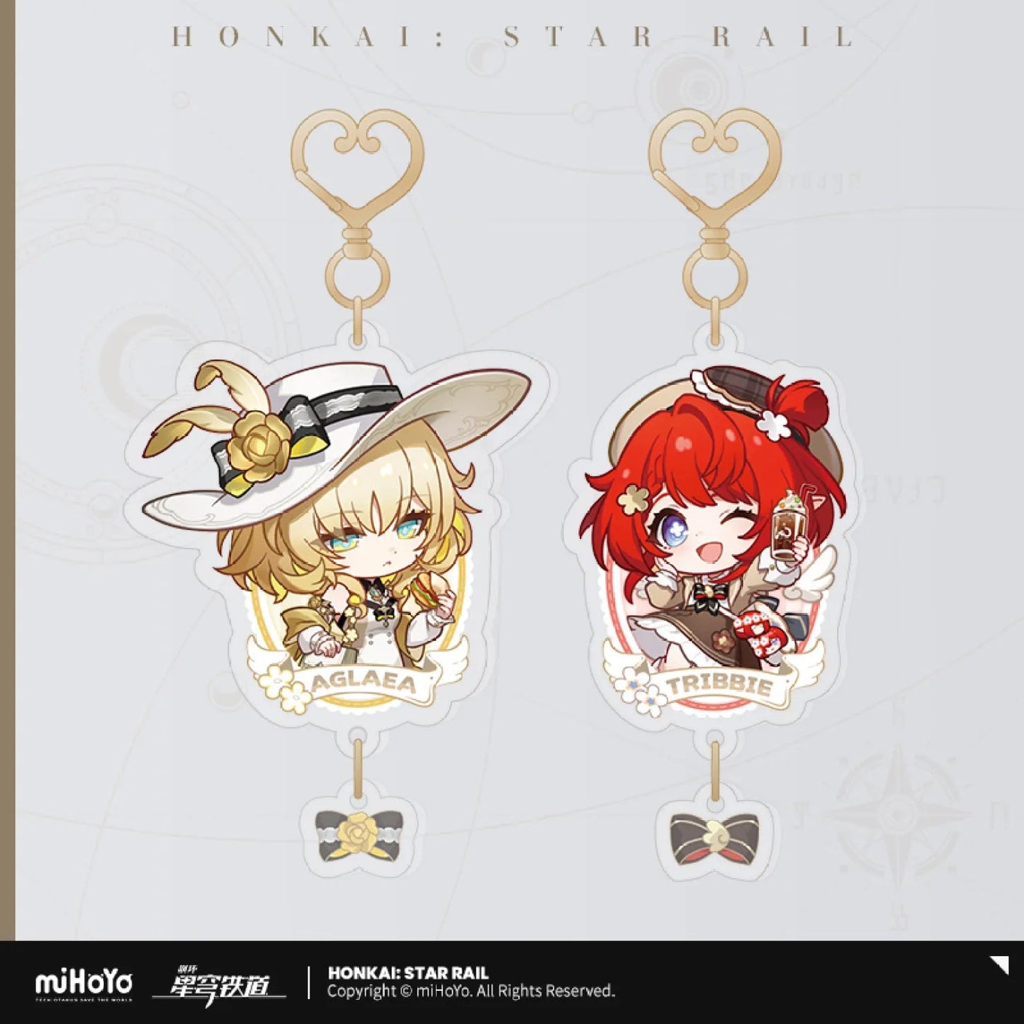 [OFFICIAL] Honkai Star Rail Train Journey Series Merch - Aglaea and Tribios - Teyvat Tavern - Genshin Impact & Honkai Star Rail & 3Z Merch