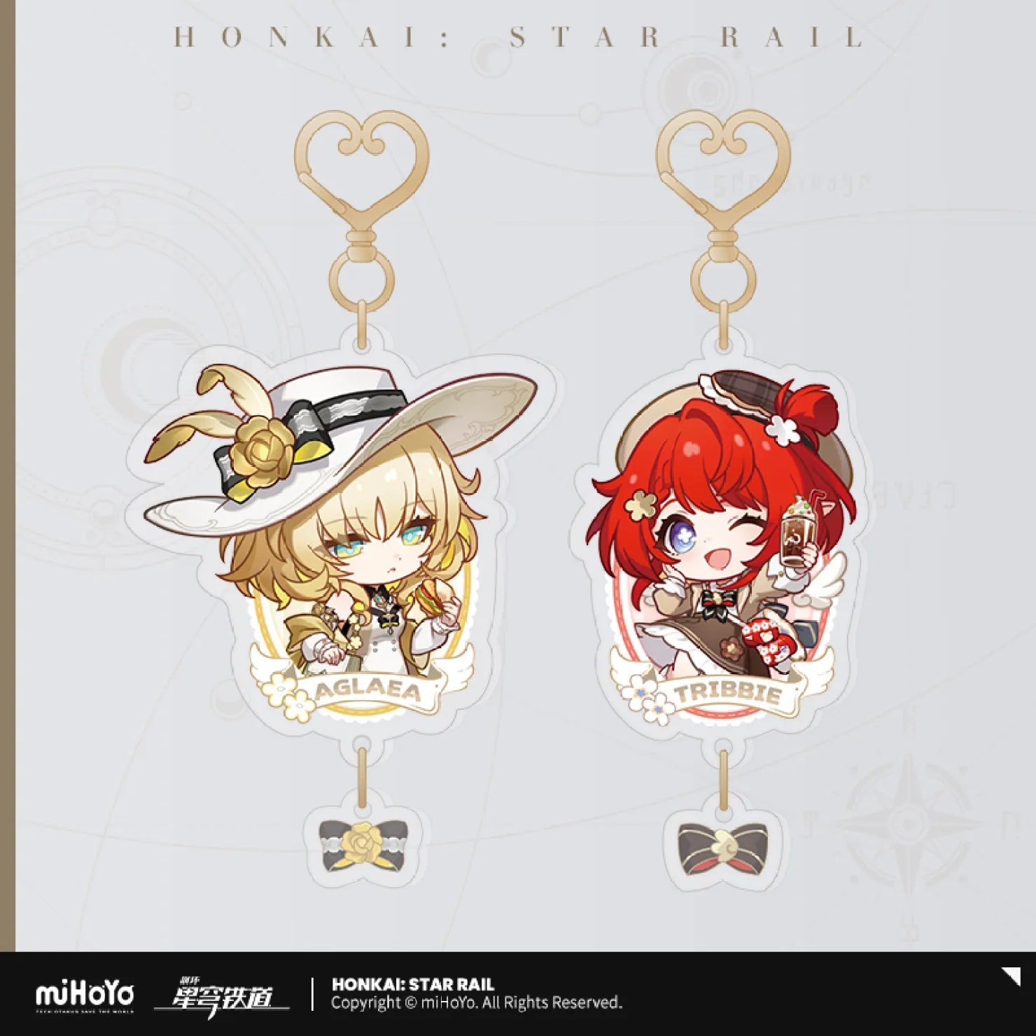 [OFFICIAL] Honkai Star Rail Train Journey Series Merch - Aglaea and Tribios - Teyvat Tavern - Genshin Impact & Honkai Star Rail & 3Z Merch