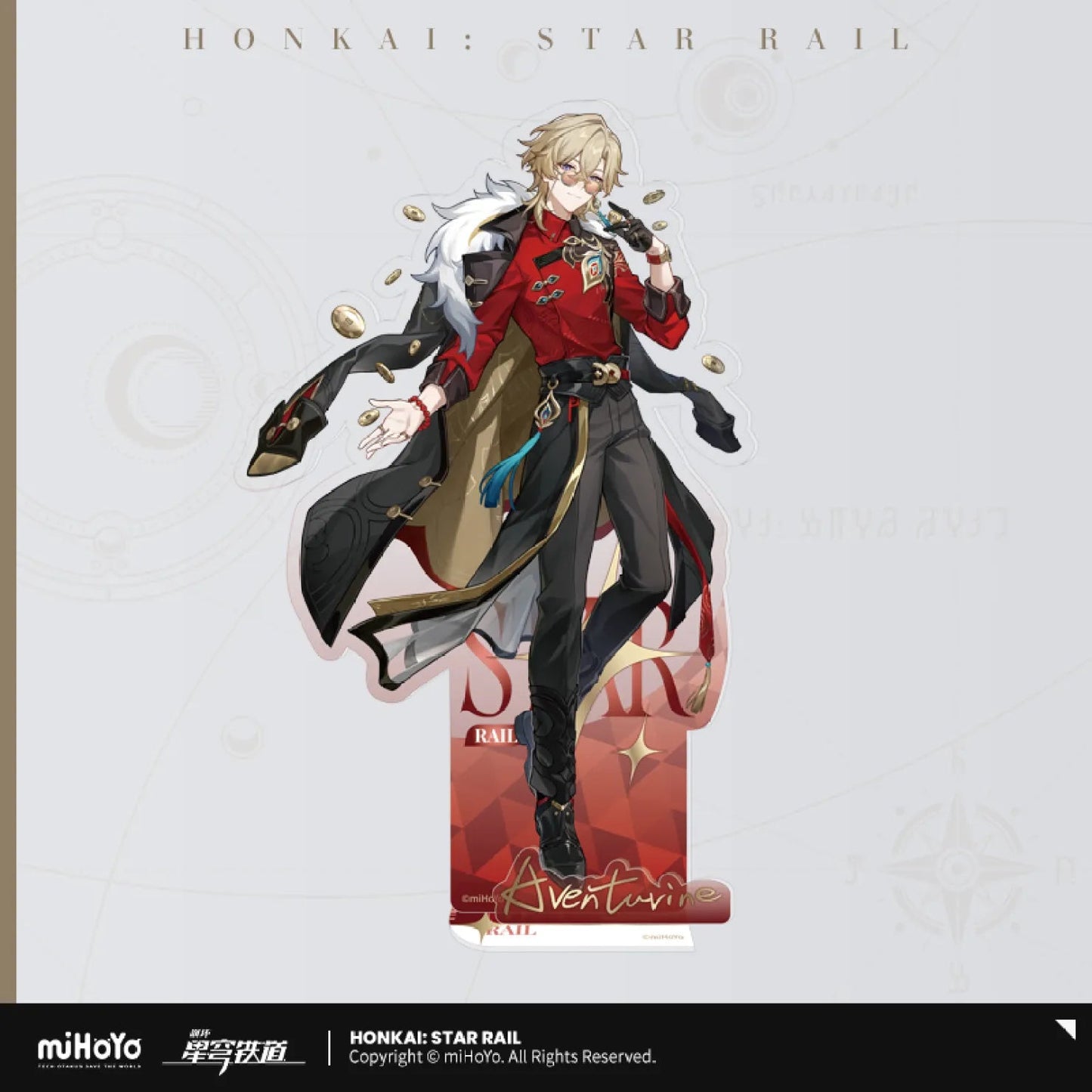 [OFFICIAL] Honkai Star Rail Train Journey Series Merch - Kafka, Blade, Aventurine, Fugue - Teyvat Tavern - Genshin Impact & Honkai Star Rail & 3Z Merch