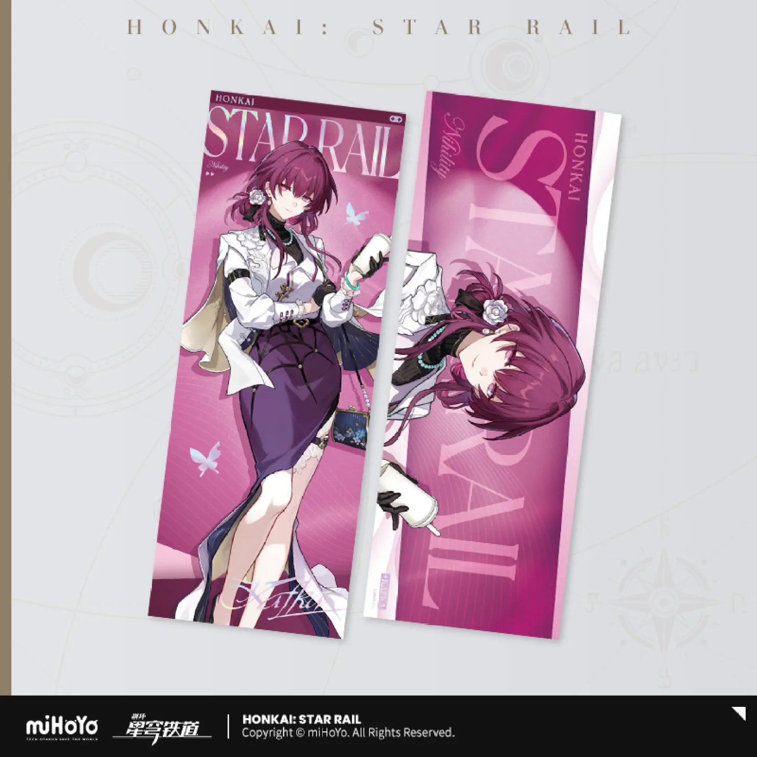 [OFFICIAL] Honkai Star Rail Train Journey Series Merch - Kafka, Blade, Aventurine, Fugue - Teyvat Tavern - Genshin Impact & Honkai Star Rail & 3Z Merch