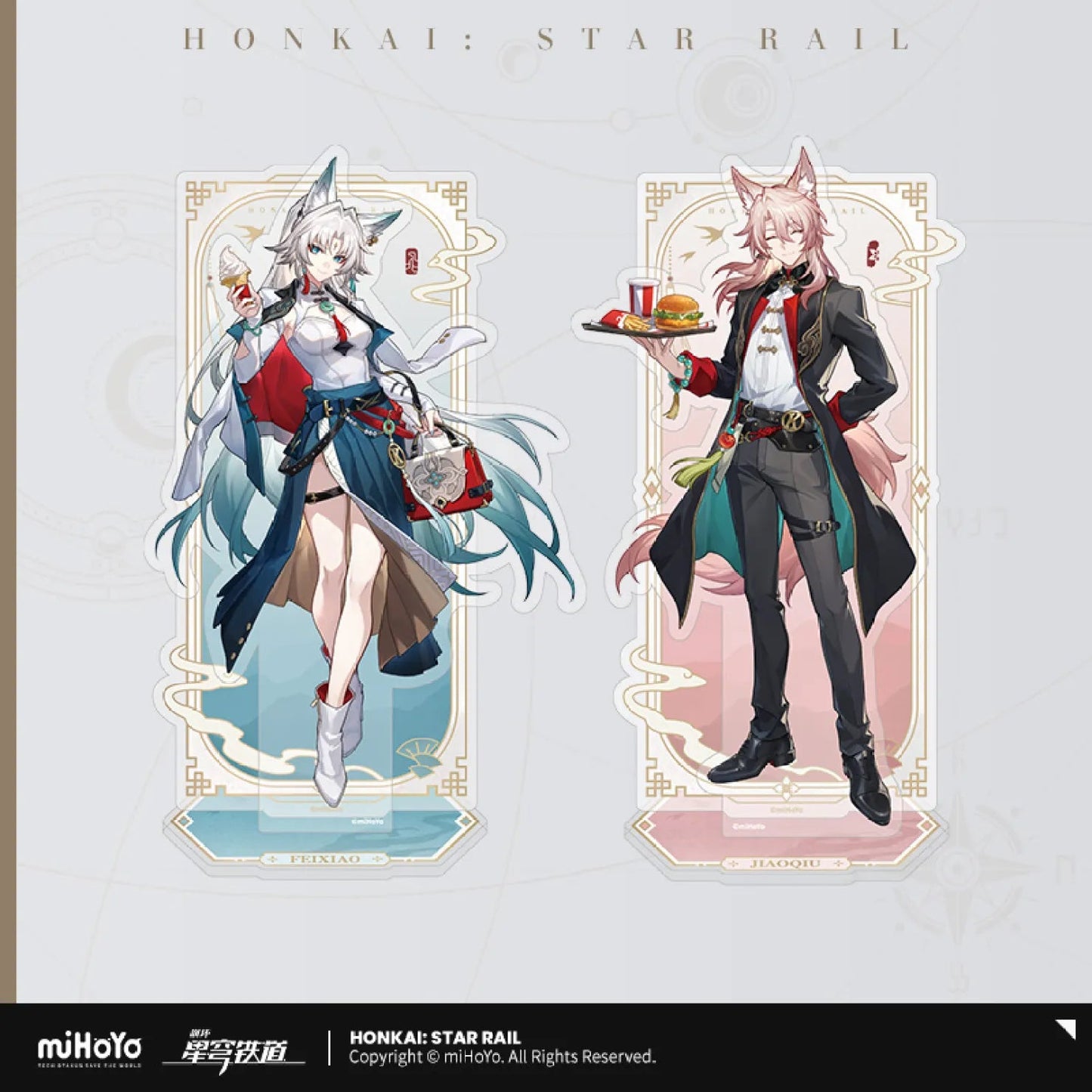 [OFFICIAL] Honkai Star Rail x KFC Acrylic Stand Figure - Teyvat Tavern - Genshin Impact & Honkai Star Rail & 3Z Merch
