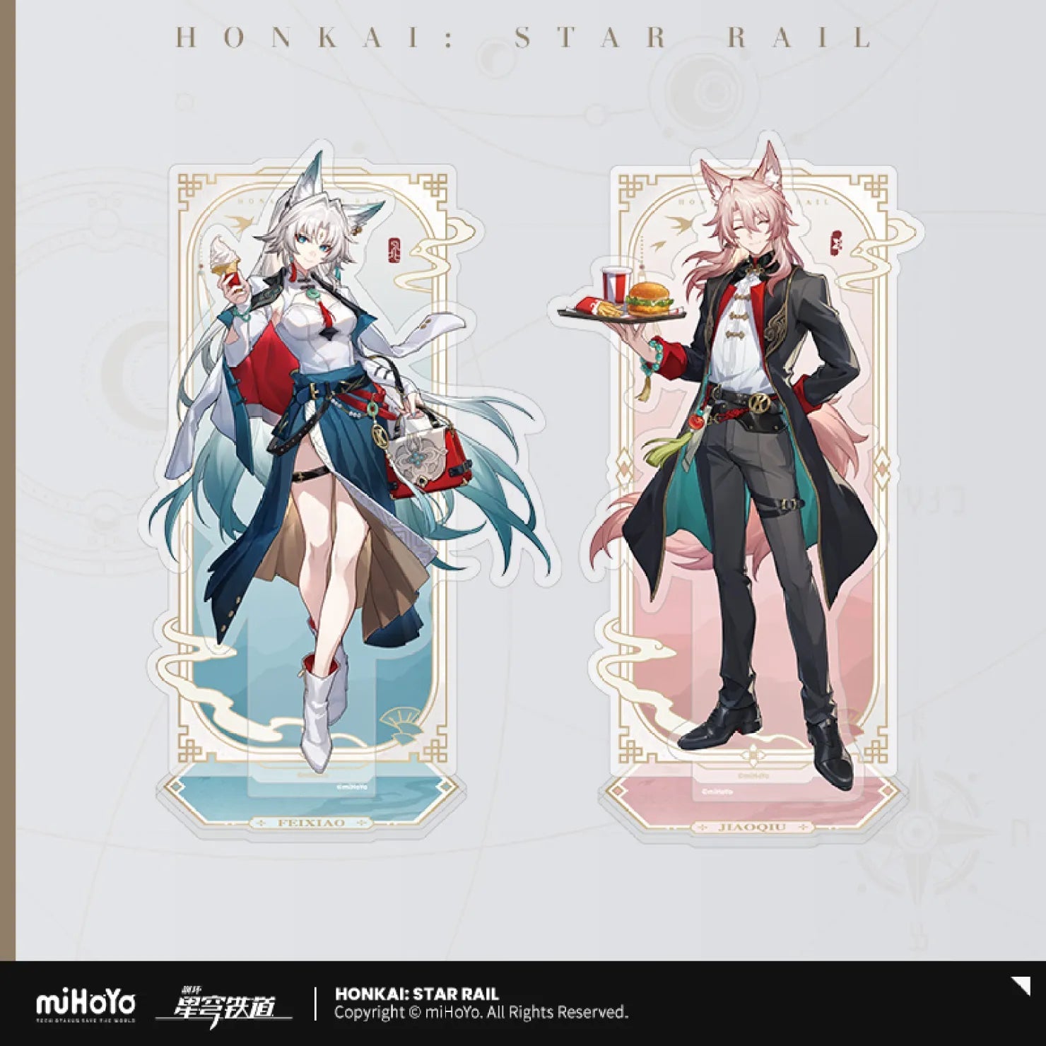 [OFFICIAL] Honkai Star Rail x KFC Acrylic Stand Figure - Teyvat Tavern - Genshin Impact & Honkai Star Rail & 3Z Merch