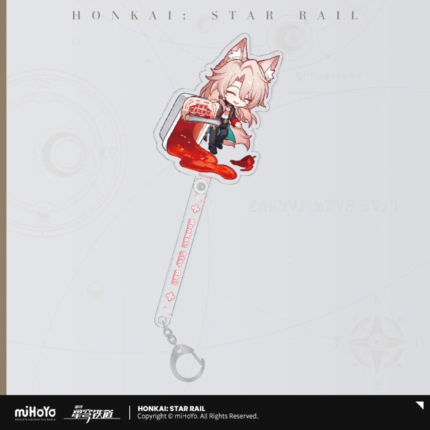 [OFFICIAL] Honkai Star Rail x KFC Cute Acrylic Decor Stick - Teyvat Tavern - Genshin Impact & Honkai Star Rail & 3Z Merch