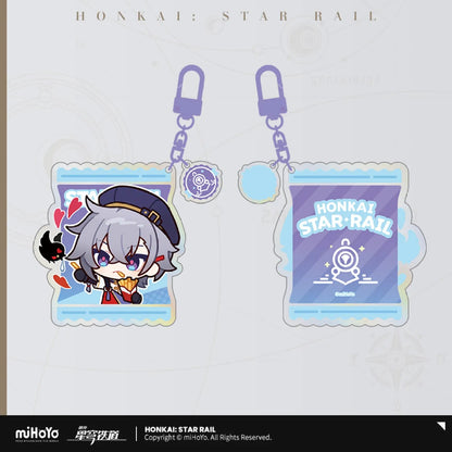 [OFFICIAL] Honkai Star Rail x KFC Cute Acrylic Keychain - Teyvat Tavern - Genshin Impact & Honkai Star Rail & 3Z Merch