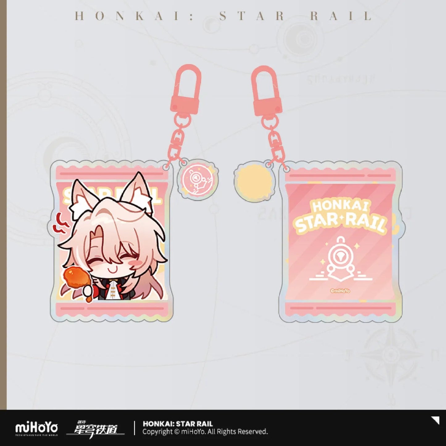[OFFICIAL] Honkai Star Rail x KFC Cute Acrylic Keychain - Teyvat Tavern - Genshin Impact & Honkai Star Rail & 3Z Merch
