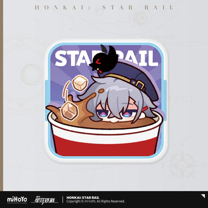 [OFFICIAL] Honkai Star Rail x KFC Cute Tinplate Badge - Teyvat Tavern - Genshin Impact & Honkai Star Rail & 3Z Merch