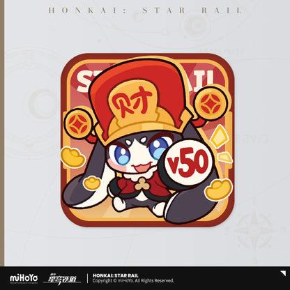 [OFFICIAL] Honkai Star Rail x KFC Cute Tinplate Badge - Teyvat Tavern - Genshin Impact & Honkai Star Rail & 3Z Merch
