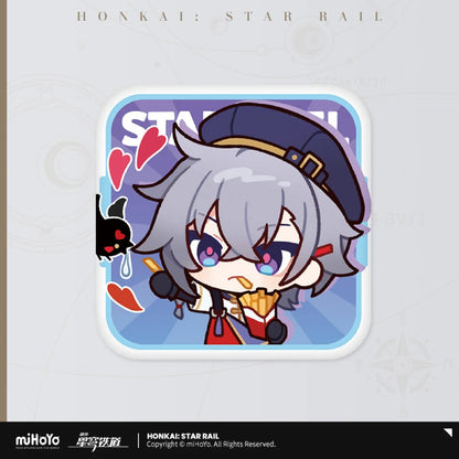 [OFFICIAL] Honkai Star Rail x KFC Cute Tinplate Badge - Teyvat Tavern - Genshin Impact & Honkai Star Rail & 3Z Merch