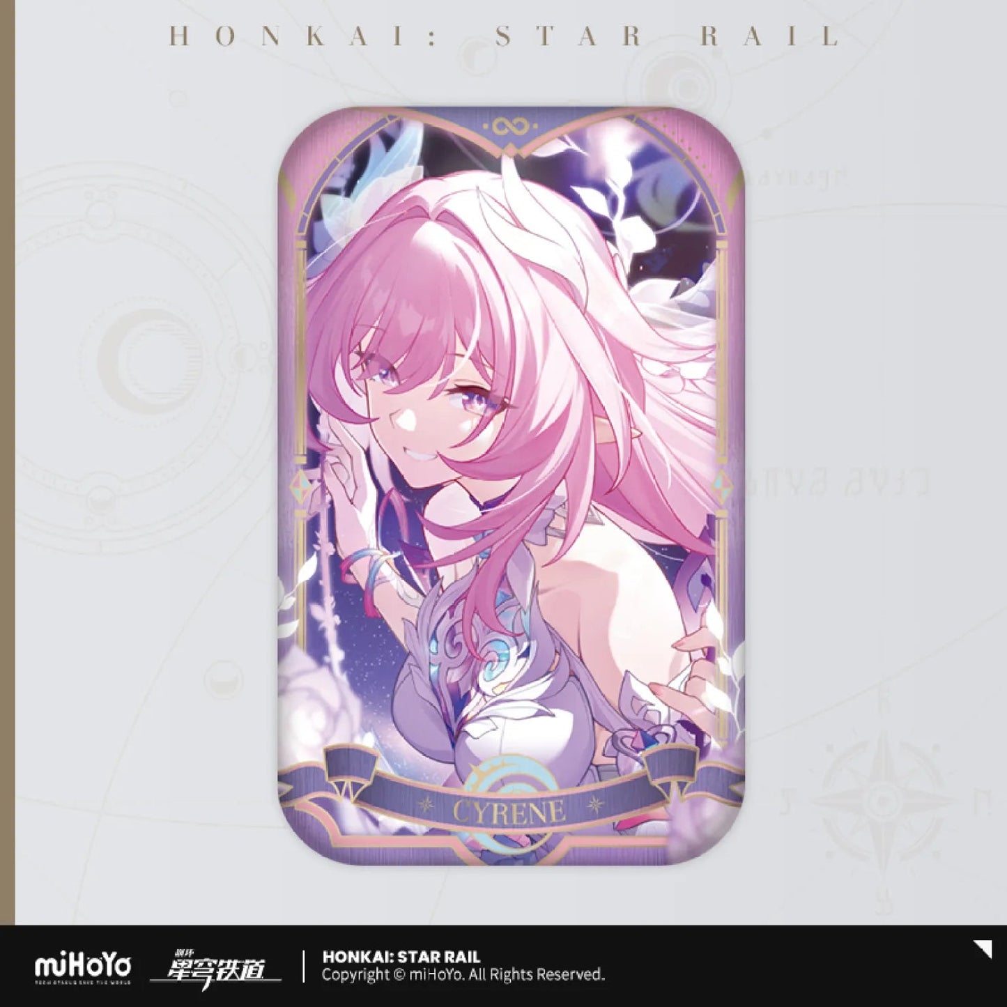 [OFFICIAL] HSR Amphoreus' Saga of Heroes Series Character Square Badge - Teyvat Tavern - Genshin Impact & Honkai Star Rail & 3Z Merch