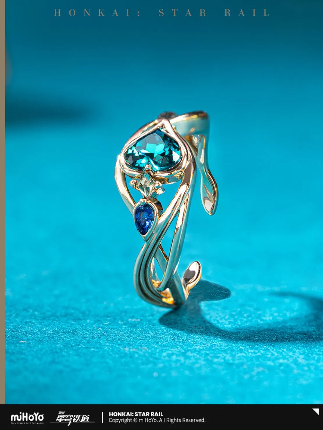 HSR Aventurine Impression Series Accessories Open Ring Set hsr-aventurine-impression-series-accessories-open-ring-set