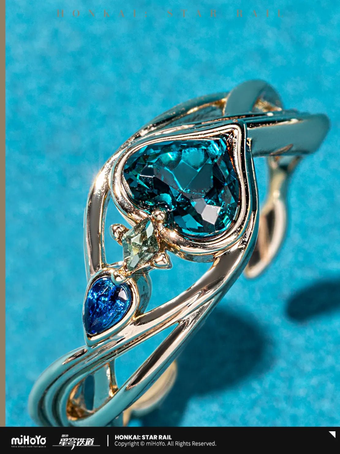 HSR Aventurine Impression Series Accessories - Open Ring Set