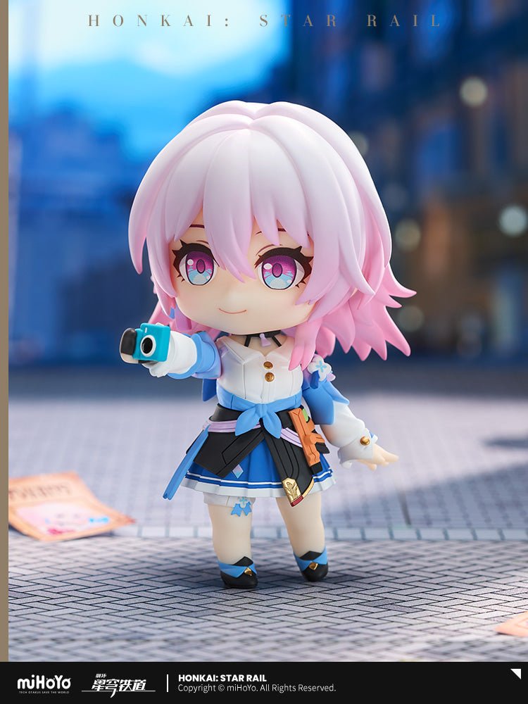 Honkai Star Rail Official March 7th Chibi Cute Nendoroid Figure