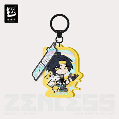 [OFFICIAL] New Eridu Series Chibi Acrylic Keychain - HSOS6 - Teyvat Tavern - Genshin Impact & Honkai Star Rail & 3Z Merch