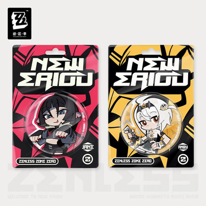 [OFFICIAL] New Eridu Series Chibi Badge - Unknown Faction - Teyvat Tavern - Genshin Impact & Honkai Star Rail & 3Z Merch