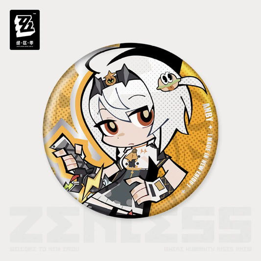 [OFFICIAL] New Eridu Series Chibi Badge - Unknown Faction - Teyvat Tavern - Genshin Impact & Honkai Star Rail & 3Z Merch