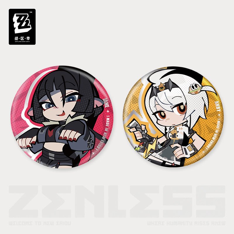 [OFFICIAL] New Eridu Series Chibi Badge - Unknown Faction - Teyvat Tavern - Genshin Impact & Honkai Star Rail & 3Z Merch