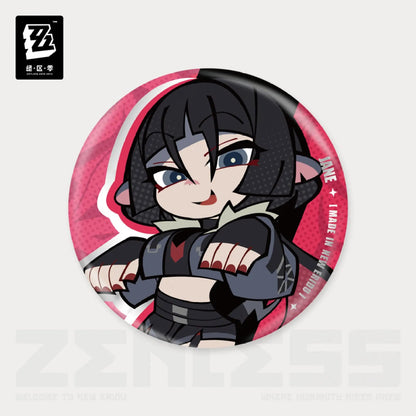 [OFFICIAL] New Eridu Series Chibi Badge - Unknown Faction - Teyvat Tavern - Genshin Impact & Honkai Star Rail & 3Z Merch