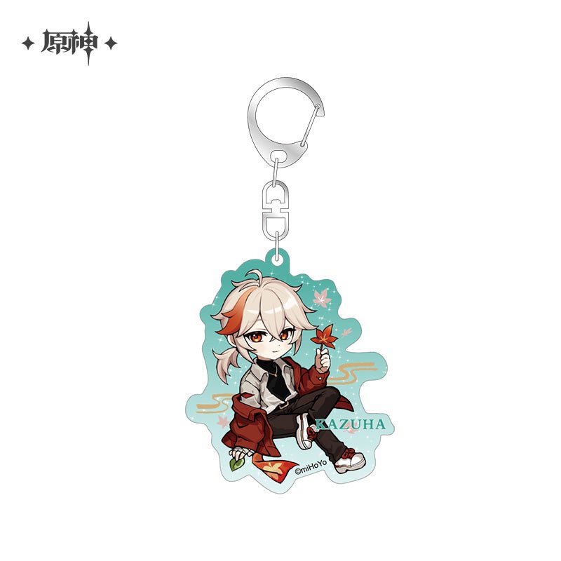 [OFFICIAL] Outing Party Theme Cute Character Badge and Keychain - Teyvat Tavern - Genshin Impact & Honkai Star Rail & 3Z Merch