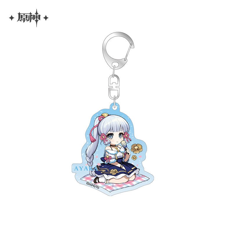 [OFFICIAL] Outing Party Theme Cute Character Badge and Keychain - Teyvat Tavern - Genshin Impact & Honkai Star Rail & 3Z Merch