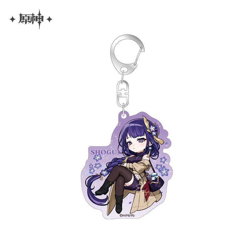 [OFFICIAL] Outing Party Theme Cute Character Badge and Keychain - Teyvat Tavern - Genshin Impact & Honkai Star Rail & 3Z Merch